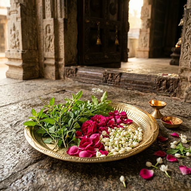 Tulsi Offering